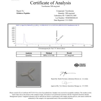 Tesofensine 500mcg 2 c2e